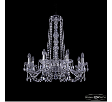 Подвесная люстра Bohemia Ivele Crystal 1402/8/240/h-73 Ni