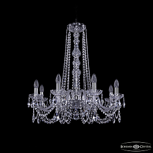 Подвесная люстра Bohemia Ivele Crystal 1402/8/240/h-73 Ni