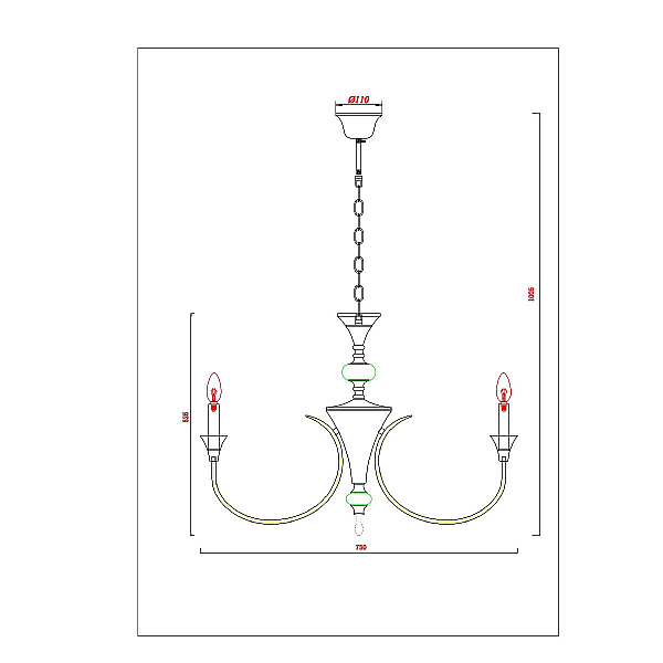 Подвесная люстра Arte Lamp Collinetta A4094LM-8WH
