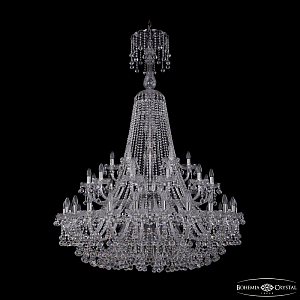 Подвесная люстра Bohemia Ivele Crystal 1409/24+12+6/460/XL-175/2d Ni