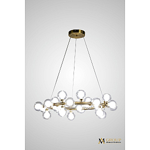 Подвесная люстра AM Group AM470 D500 POLISHED GOLD