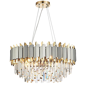 Подвесная люстра Natali Kovaltseva QUEEN II 81450/10C GOLD