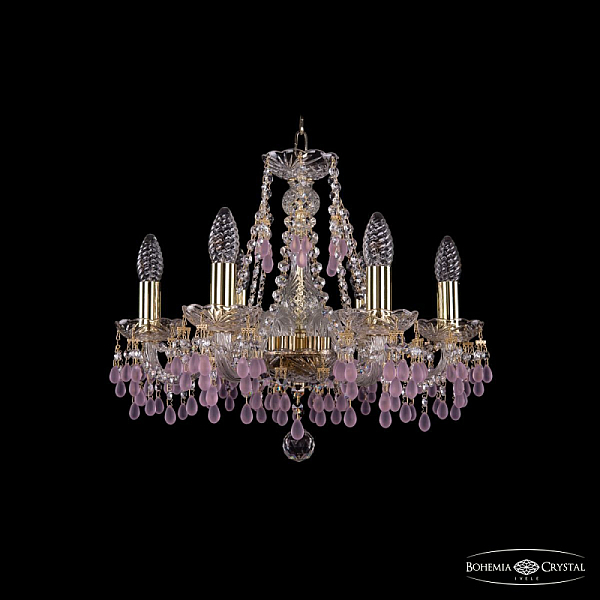 Подвесная люстра Bohemia Ivele Crystal 1410/6/160 G V7010