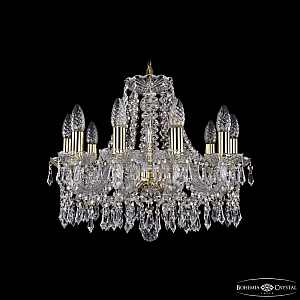 Подвесная люстра Bohemia Ivele Crystal 1403/10/160 G