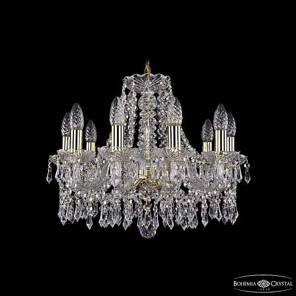 Подвесная люстра Bohemia Ivele Crystal 1403/10/160 G