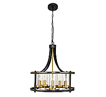 Подвесная люстра Arte Lamp Avior A7011SP-5BK