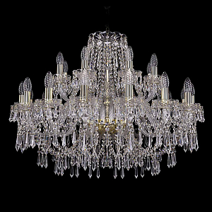 Подвесная люстра Bohemia Ivele Crystal 1403/16+8/300 G