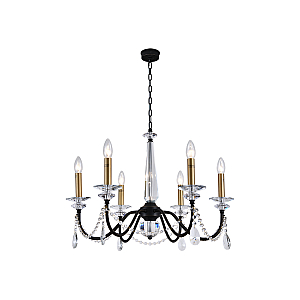 Подвесная люстра Newport 3976/C black+brass М0071828