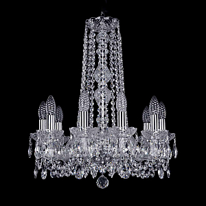 Подвесная люстра Bohemia Ivele Crystal 1402/10/160/h-59 Ni