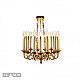 Подвесная люстра iLamp Louvre MD8551-15 GD