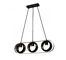 Подвесной светильник IMEX Rolf MD.21744-3-P-BK+CP