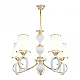 Подвесная люстра Arte Milano Florentia-2387 302387/5 Wh/Gd