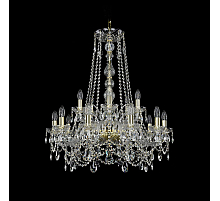 Подвесная люстра Bohemia Ivele Crystal 1411/10+5/240/h-84 G