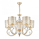 Подвесная люстра Arte Milano Florentia-1237 301237/5 Wh/Gd