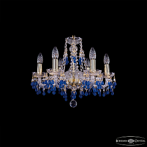 Подвесная люстра Bohemia Ivele Crystal 1410/6/160 G V3001