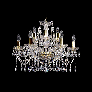 Подвесная люстра Bohemia Ivele Crystal 1413/6+3/200 G