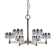 Подвесная люстра Delight Collection MD21020075 MD21020075-6A satin nickel