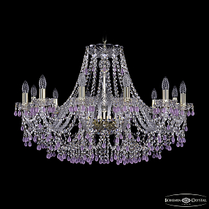 Подвесная люстра Bohemia Ivele Crystal 1410/12/300 G V7010