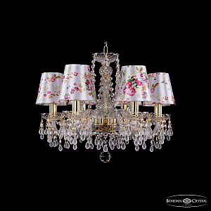 Подвесная люстра Bohemia Ivele Crystal 1410/6/160 G V0300 SH28