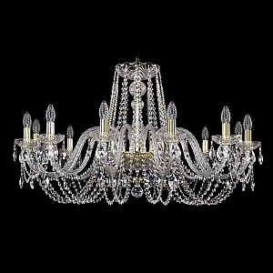 Подвесная люстра Bohemia Ivele Crystal 1402/12/360 G