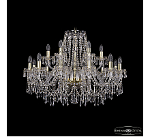 Подвесная люстра Bohemia Ivele Crystal 1403/12+6/300 G
