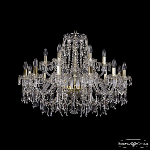 Подвесная люстра Bohemia Ivele 1403/12+6/300 G