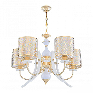 Подвесная люстра Arte Milano Florentia-6067 306067/5 Wh/Gd