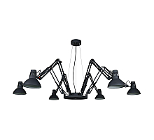 Подвесная люстра Arte Lamp Ragno A2043SP-6BK