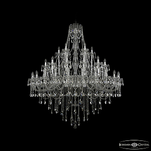 Подвесная люстра Bohemia Ivele Crystal 1415/24+12+6/530 Ni