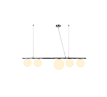 Подвесная люстра Lumina Deco Baristica LDP 6012-5 CHR+WT