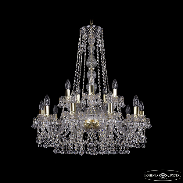 Подвесная люстра Bohemia Ivele 1409/10+5/240/h-77 G