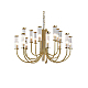 Подвесная люстра Newport 4558+4+4/C brass М0072096