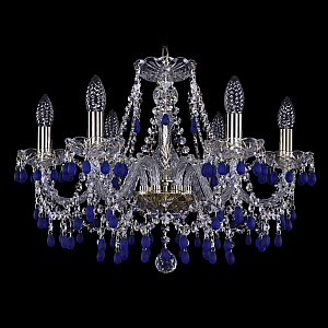 Подвесная люстра Bohemia Ivele Crystal 1410/6/195 G V3001