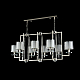 Подвесная люстра Crystal Lux Nicolas SP8 L1000 Nickel/White