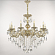 Подвесная люстра Bohemia Ivele Crystal AL79101/10/250 B GW