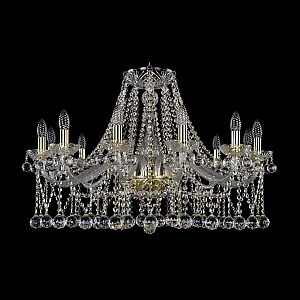 Подвесная люстра Bohemia Ivele Crystal 1413/12/300 G Balls