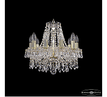 Подвесная люстра Bohemia Ivele Crystal 1403/10/141 G