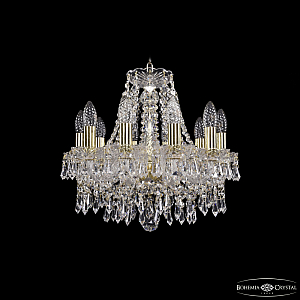 Подвесная люстра Bohemia Ivele Crystal 1403/10/141 G