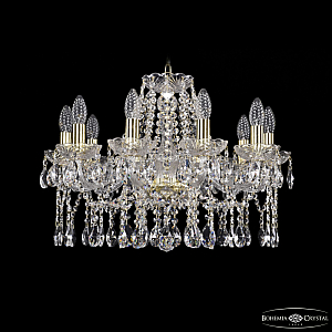 Подвесная люстра Bohemia Ivele Crystal 1413/10/200 G