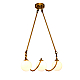 Подвесная люстра Delight Collection KG1212P-3 brass
