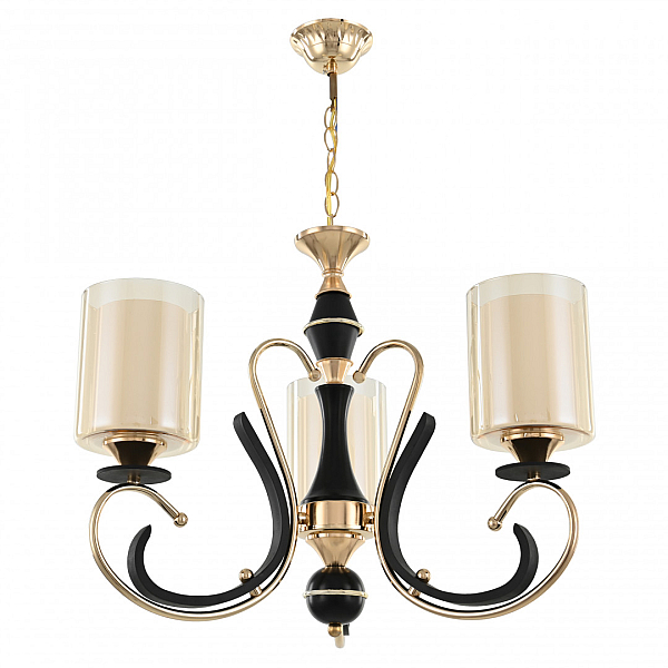 Подвесная люстра Arte Milano Florentia 302237/3 Bk/Gd