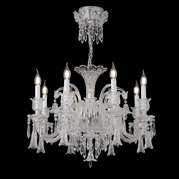 Подвесная люстра Crystal Lux VERSAILLES SP8 CHROME