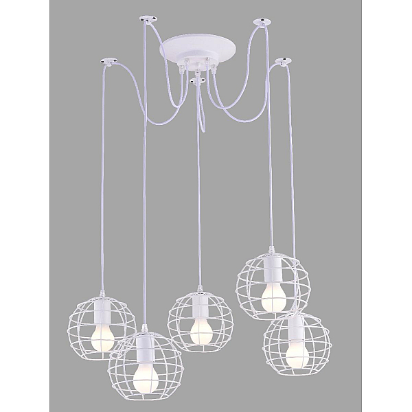 Подвесная люстра Arte Lamp A1110SP-5WH