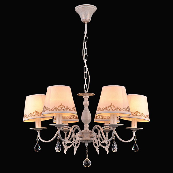 Подвесная люстра Natali Kovaltseva Biarritz 70038-6C IVORY GOLD
