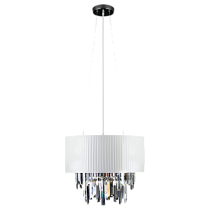 Подвесная люстра Eurosvet Amantea 10122/6 хром/прозрачный хрусталь Strotskis Smart (10106/6) a054108