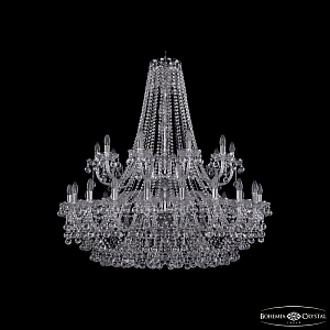 Подвесная люстра Bohemia Ivele Crystal 1409/20+10/400/2d Ni