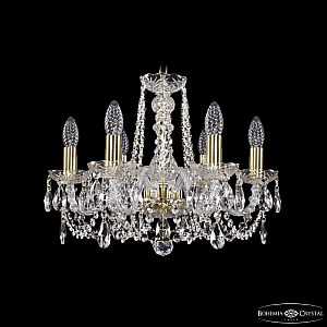 Подвесная люстра Bohemia Ivele Crystal 1402/6/160 G