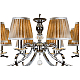 Подвесная люстра iLamp Holiday RM6116/8CR