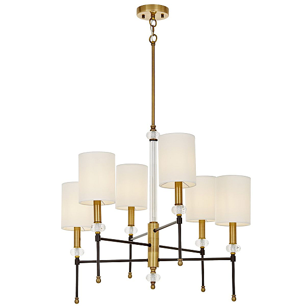 Подвесная люстра Lumina Deco Rodezio LDP 1229-6-NF MD