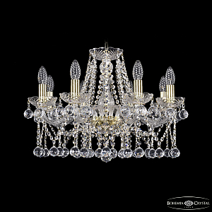 Подвесная люстра Bohemia Ivele Crystal 1413/8/200 G Balls